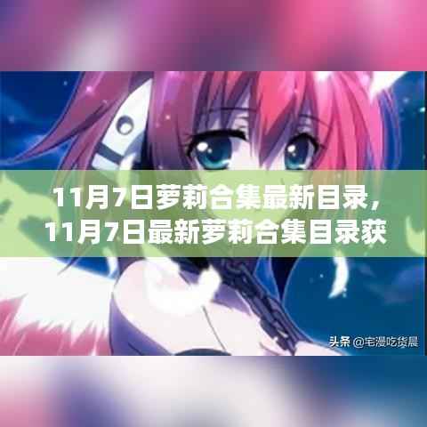 11月7日最新萝莉合集全攻略,目录获取与零基础操作指南