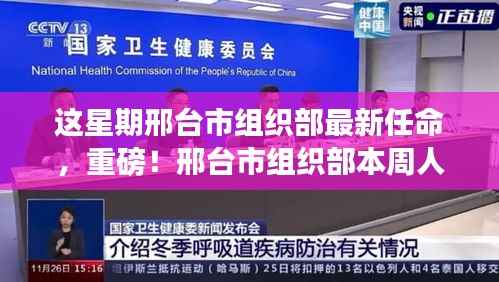 重磅!邢台市组织部本周人事大调整,最新任命名单揭晓!