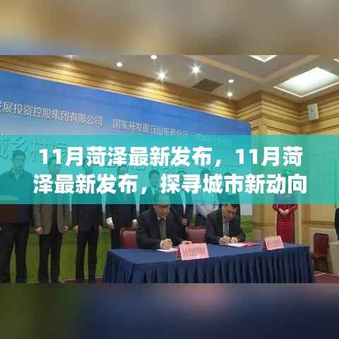 11月菏泽最新发布,探寻城市新动向,领略发展前沿