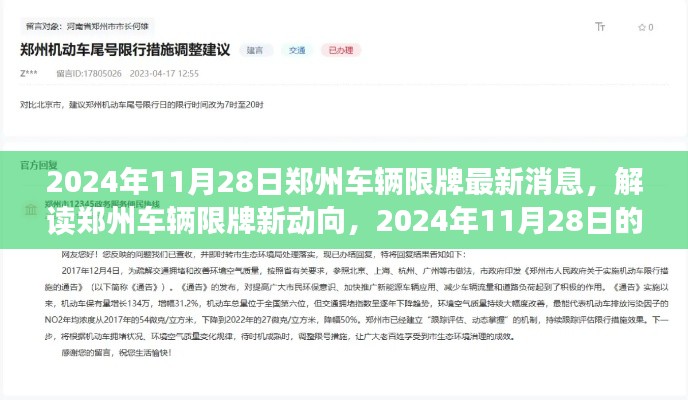 2024年郑州车辆限牌最新动态深度观察,解读新动向与影响