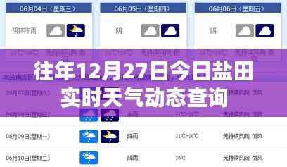 盐田区今日天气动态查询（往年12月27日）