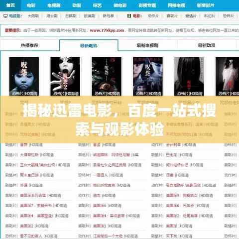 揭秘迅雷电影,百度一站式搜索与观影体验
